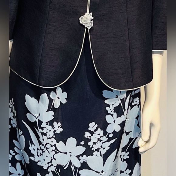 SOLD Jacques Vert two piece cocktail dress size 12 - Picture 6 of 6